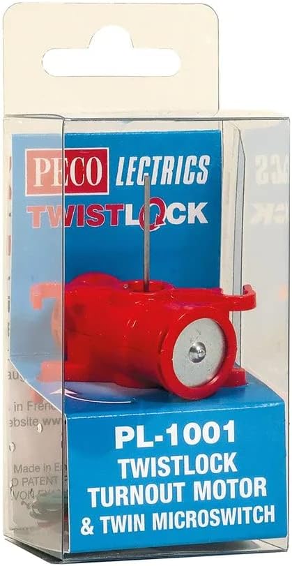 Peco PL-1001 Pecolectrics TwistLock Turnout Motor + Microschakelaar
