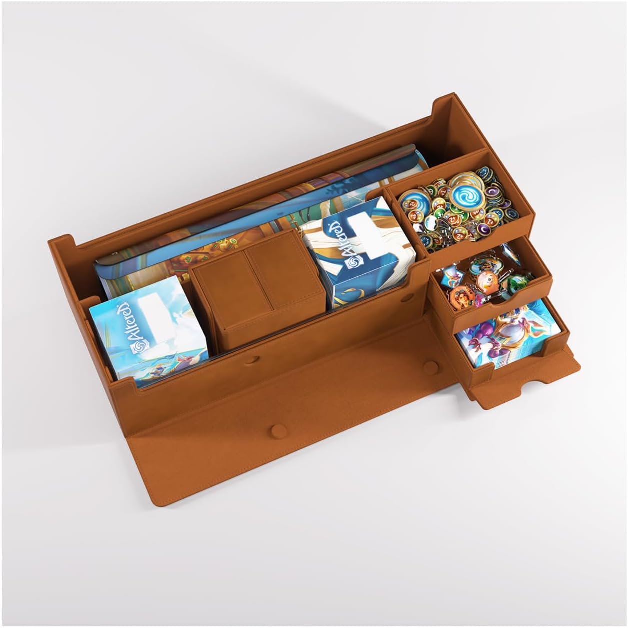 Gamegenic Card's Lair Pro 1000+ ALTERED EDITION - Officially Licensed Multifunctional Storage for TCG, Holds 1000+ Double-Sleeved Cards, Playmats, Accessories, Convertible System, Made
