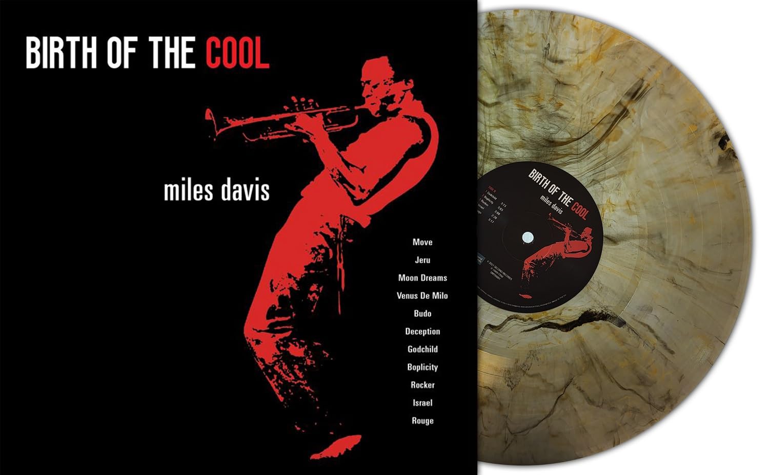 Vinile Miles Davis - Birth Of The Cool (Grey/Gold Marble Vinyl
