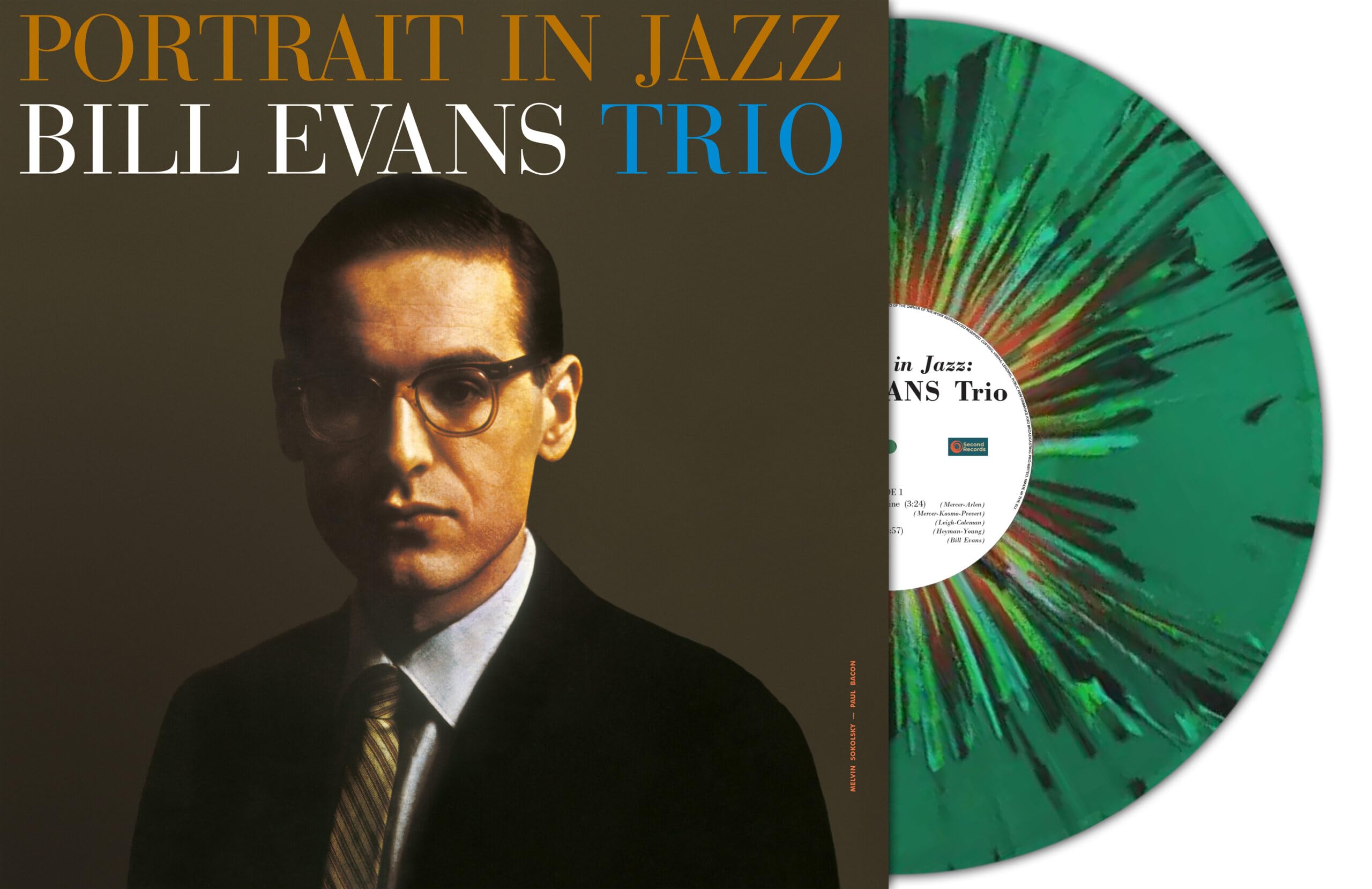 PORTRAIT IN JAZZ (COLOR GREEN MULTICOLOR RED SPLATTER