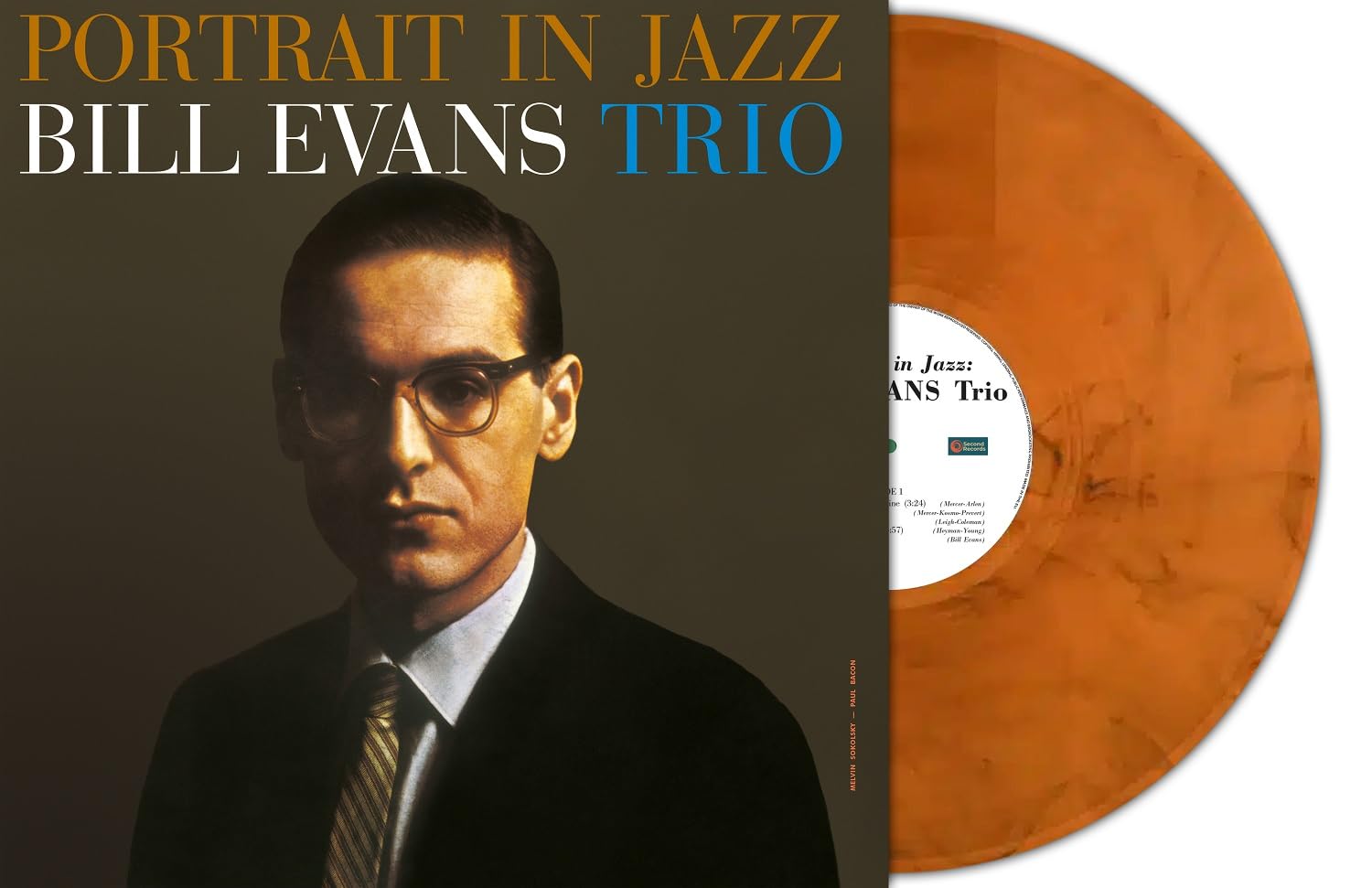 Vinile Bill Evans - Portrait In Jazz (Orange Marble Vinyl