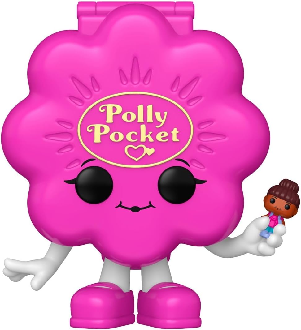 Funko Pop! Vinyl: Polly Pocket Shell Pocket - Flower Shell - Pink - Collectable Vinyl Figure - Gift Idea - Official Merchandise - Toys for Kids & Adults - Ad Icons Fans