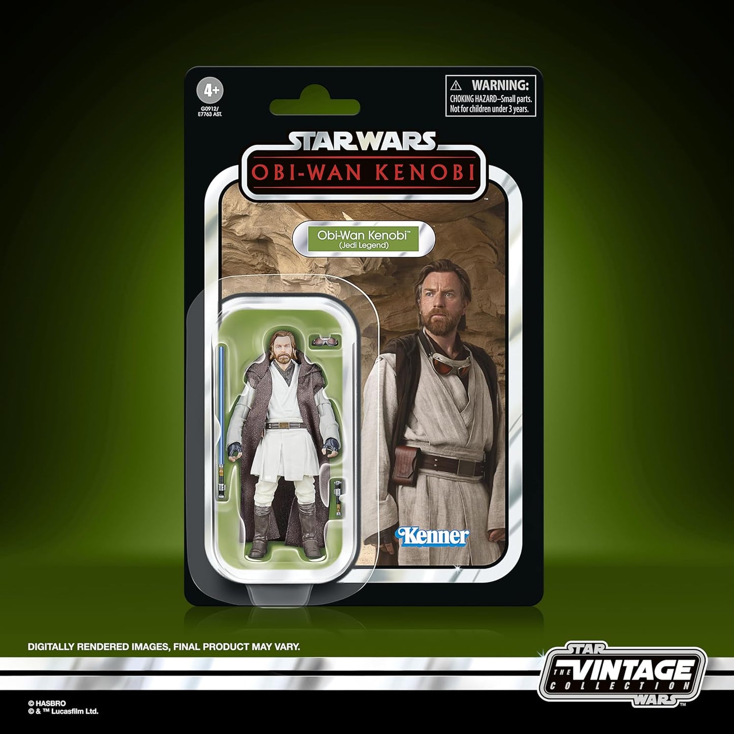 Star Wars The Vintage Collection Obi-Wan Kenobi (Jedi Legend), Obi-Wan Kenobi 3.75 Inch Action Figure