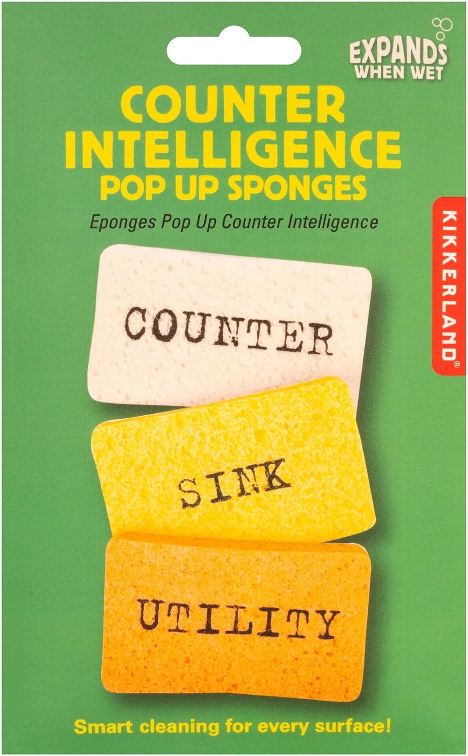 Counter Intelligence Pop-Up Sponges - (Wet)