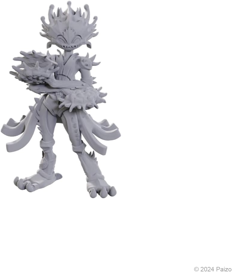 WizKids Pathfinder Battles Deep Cuts | Unpainted Miniatures | Wave 25 (Lotus Leshy and Flytrap Leshy