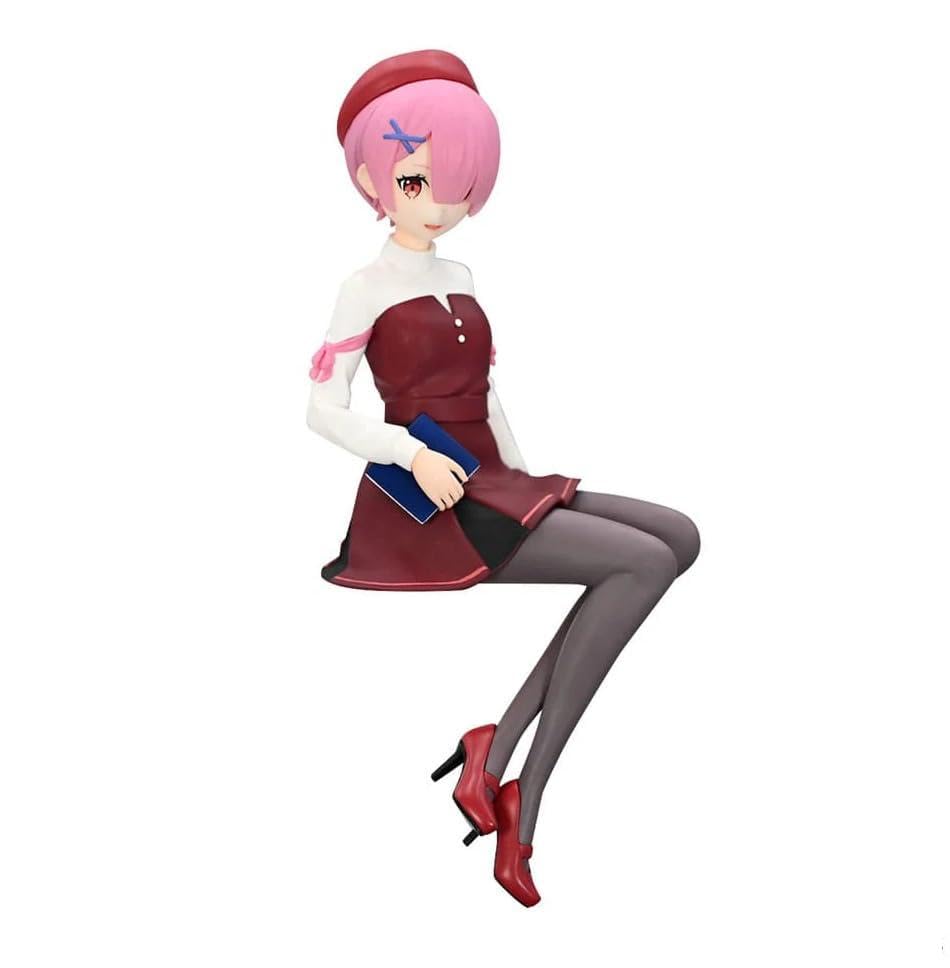Furyu Re:Zero Starting Life in Another World Ram Book Girl Ver. Noodle Stopper Figura