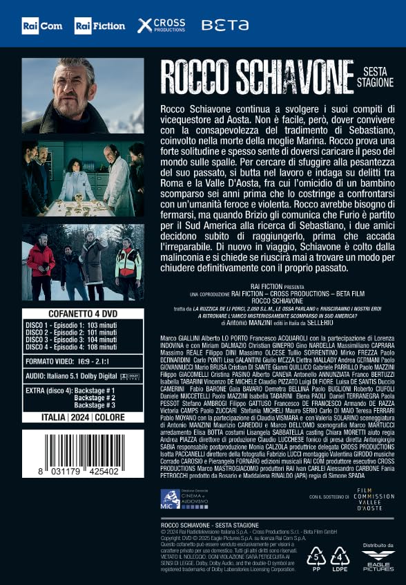 Rocco Schiavone - Stagione 6 - (4 Dvd)