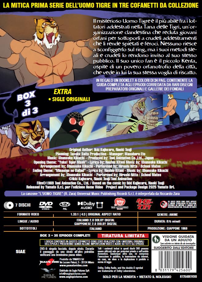 L'Uomo Tigre - Il Campione - Box 3 (7 Dvd
