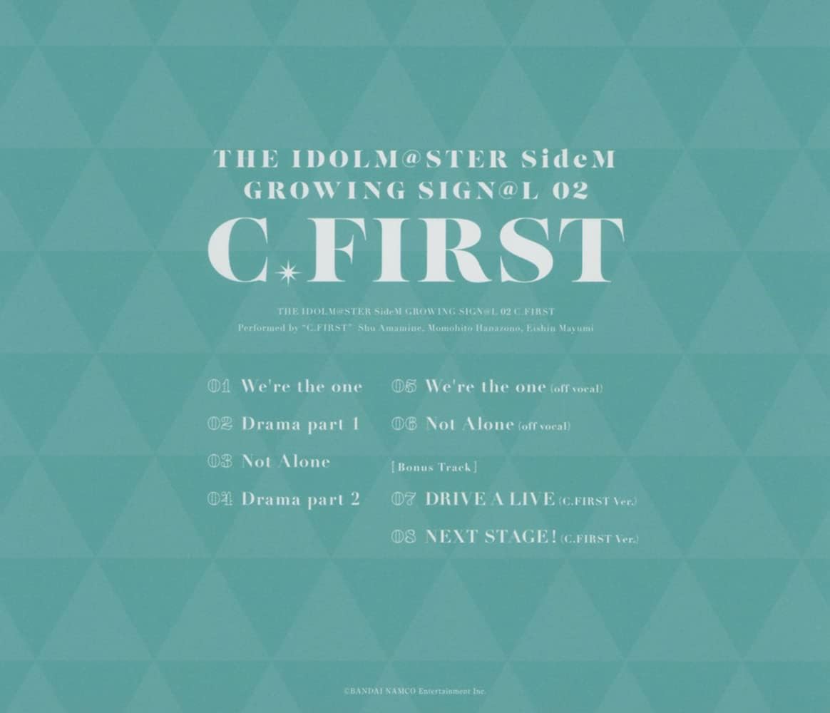 The Idolm@Ster Sidem Growing Sign@L 02 C.First