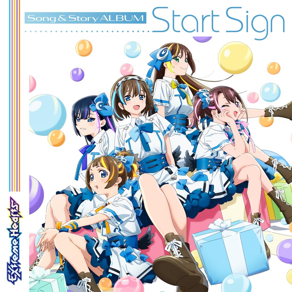 Extreme Hearts Song & Story Album Start Sign