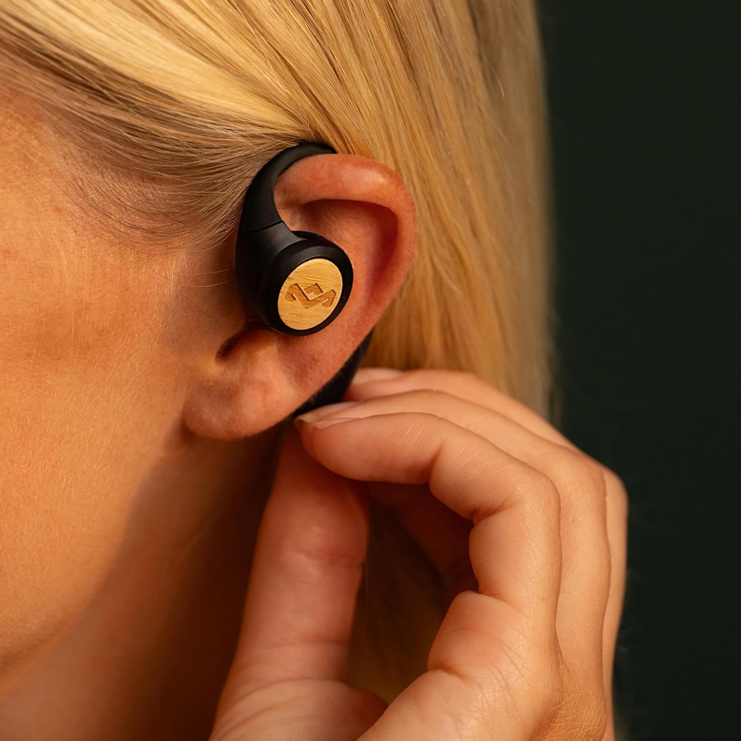 House Of Marley Liberate Open Ear Earphones Signature Black