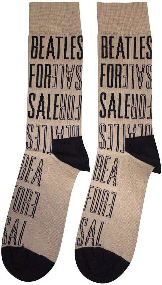 Beatles - The - The Beatles Ankle Socks: For Sale Text Outlines Repeat