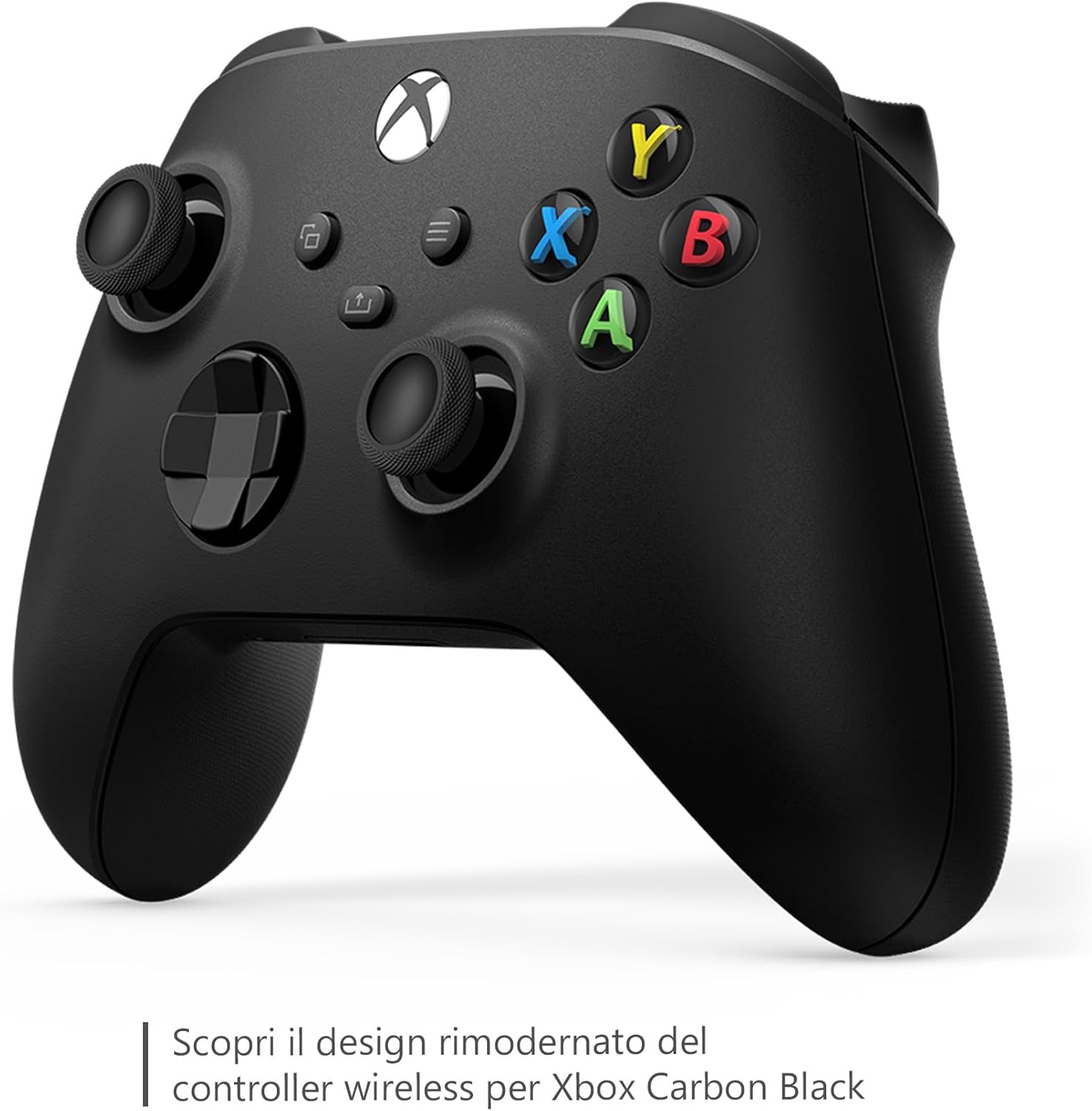 Xbox Controller Wireless - Carbon Black One, Series X|S, Windows 10/11, Android, iOS