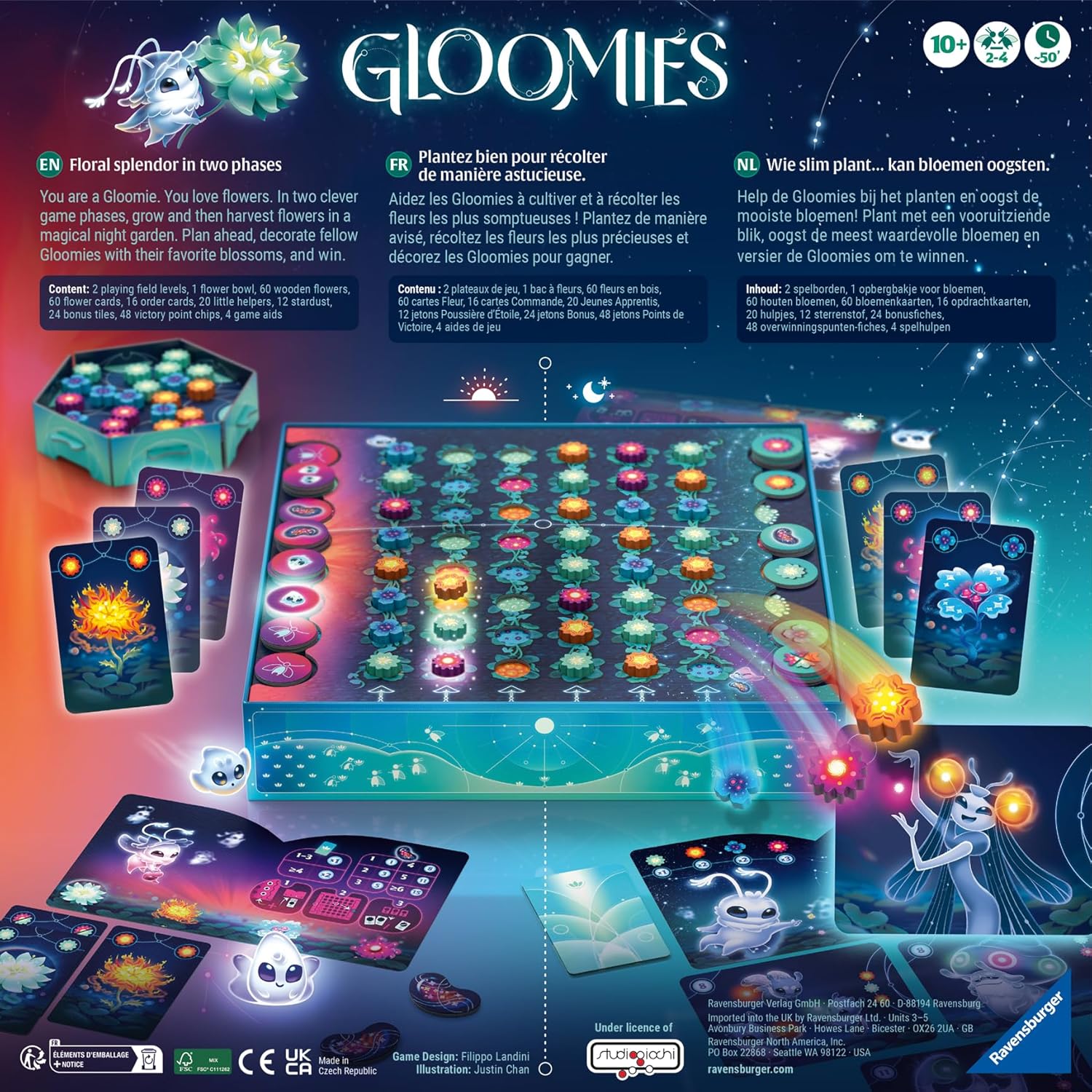 Ravensburger Gloomies - Immersive Strategy Board Game for Adults and Kids Age 10 Years Up