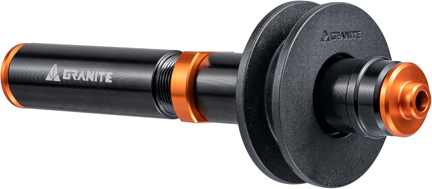 Chaindock Transportachse für Fahrräder, Schwarz, 130mm–157mm