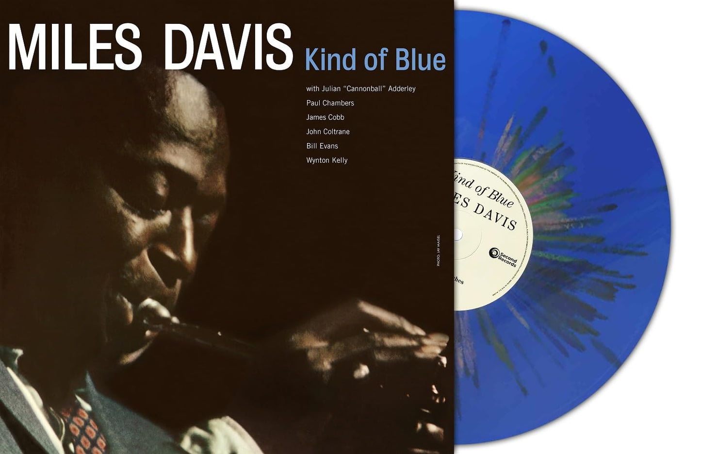 Vinile Miles Davis - Kind Of Blue (Blue Splatter Vinyl