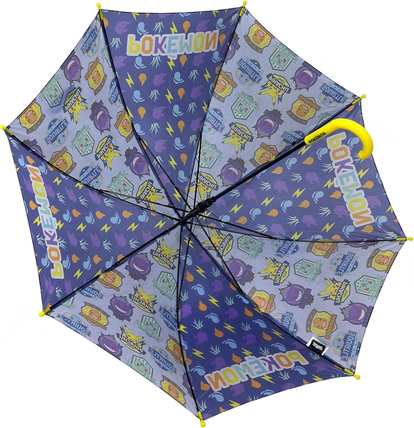 CyP Brands - Pokémon Regenschirm, Kinderschirm, Ø 54 cm, Kinderschirm, Automatik, Mehrfarbig, Offizielles Produkt, Mehrfarbig, mehrfarbig