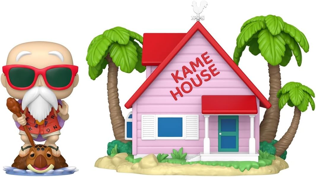 Funko Pop! Town: Dragon Ball - Master Roshi at Kame House - Collectable Vinyl Figure - Gift Idea - Official Merchandise - Toys for Kids & Adults - Anime Fans - Model Figure for Collectors