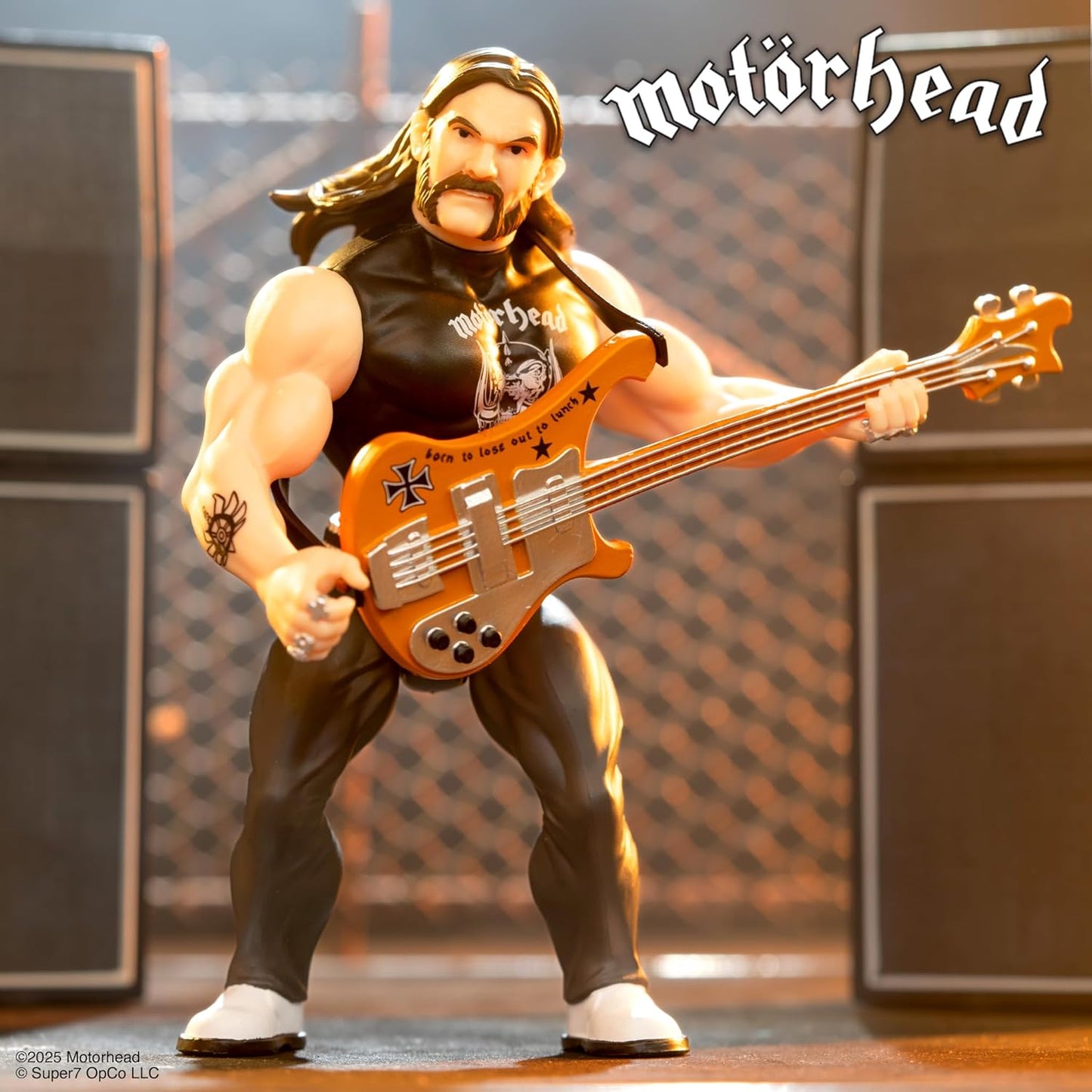 Super7 Lemmy Kilmister (Motorhead) Vintage 5 1/2-Inch Action Figure