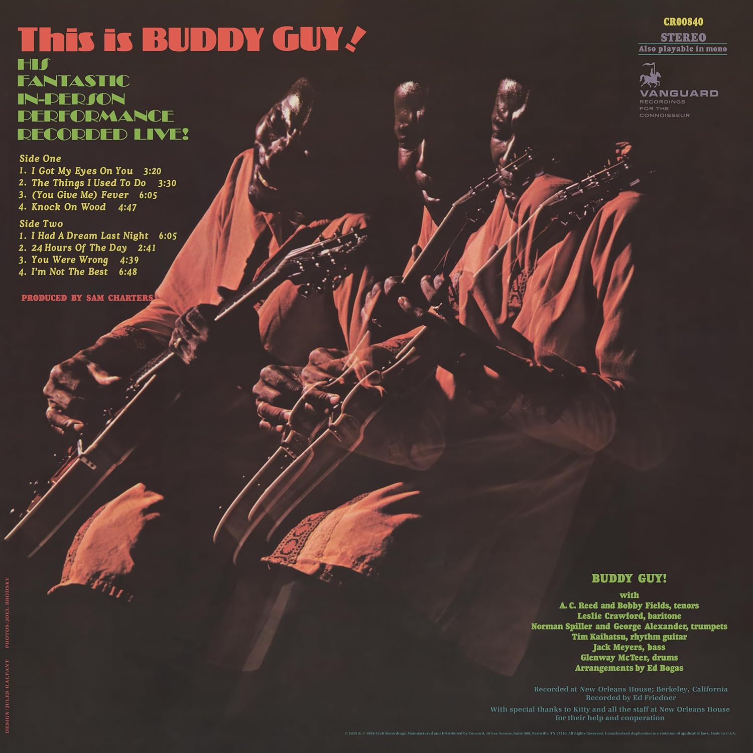 This Is Buddy Guy! (Rem 2024/Bluesvi. Acoustic LP
