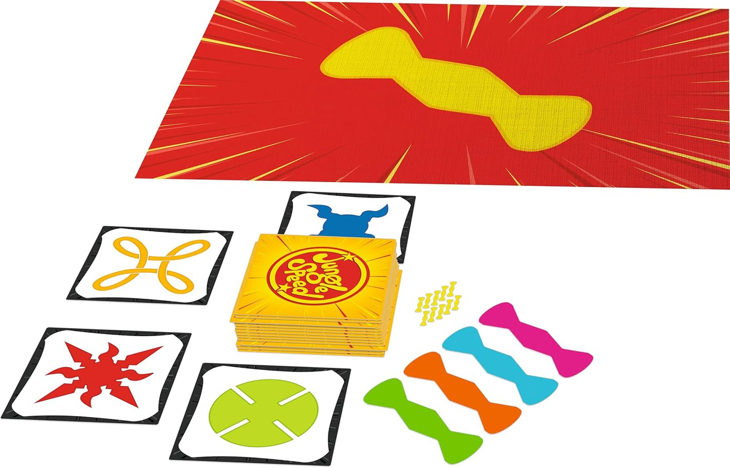 Zygomatic | Jungle Speed Giant | Party Family Card Game | Ages 7+ | 3-9 Players | 15 Minutes Playing Time