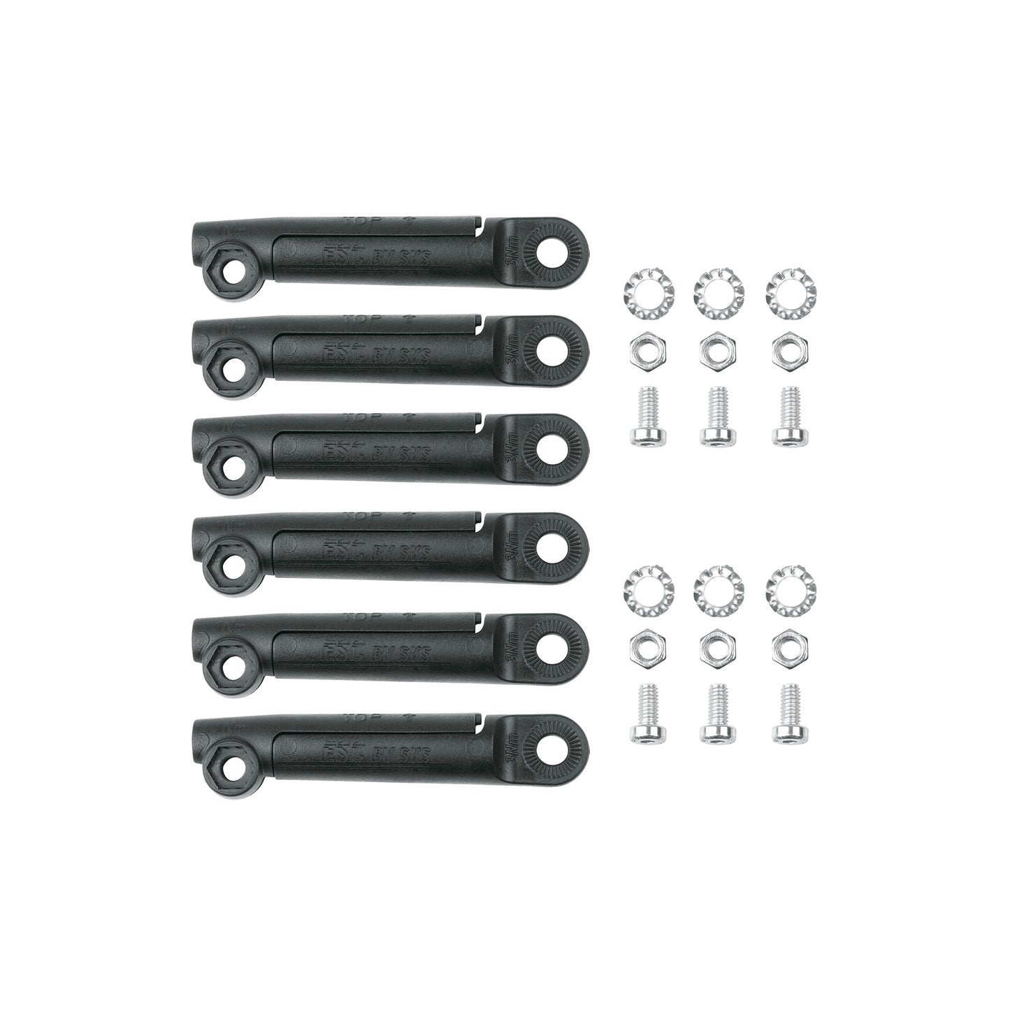 Sks Replacement 6 X Fixing Adapter Esc For 4.5Mm U-Stays