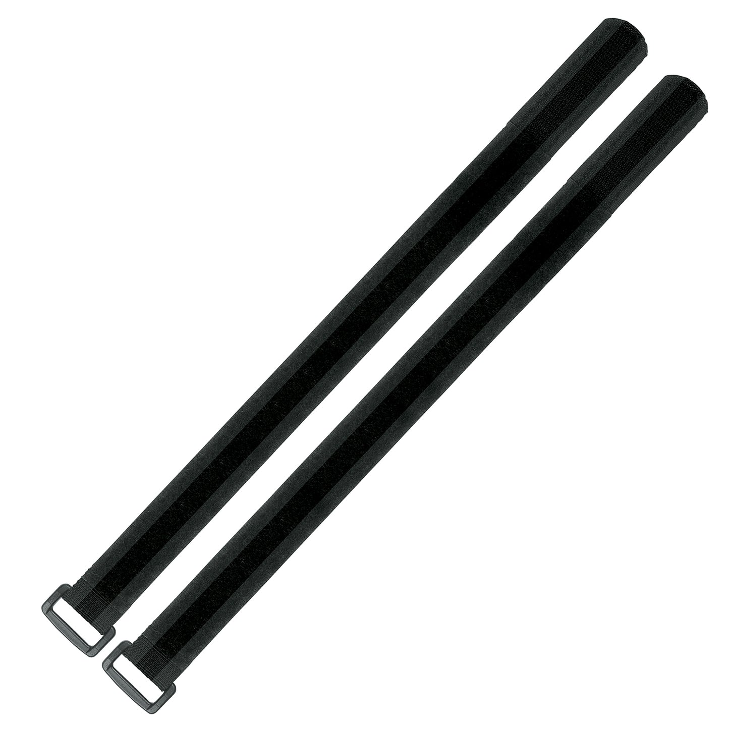 SKS Klettbänder für Speedrocker, Mudrocker und Veloflexx, 2 Stück Lenkerzubehör, Schwarz, Einheitsgröße