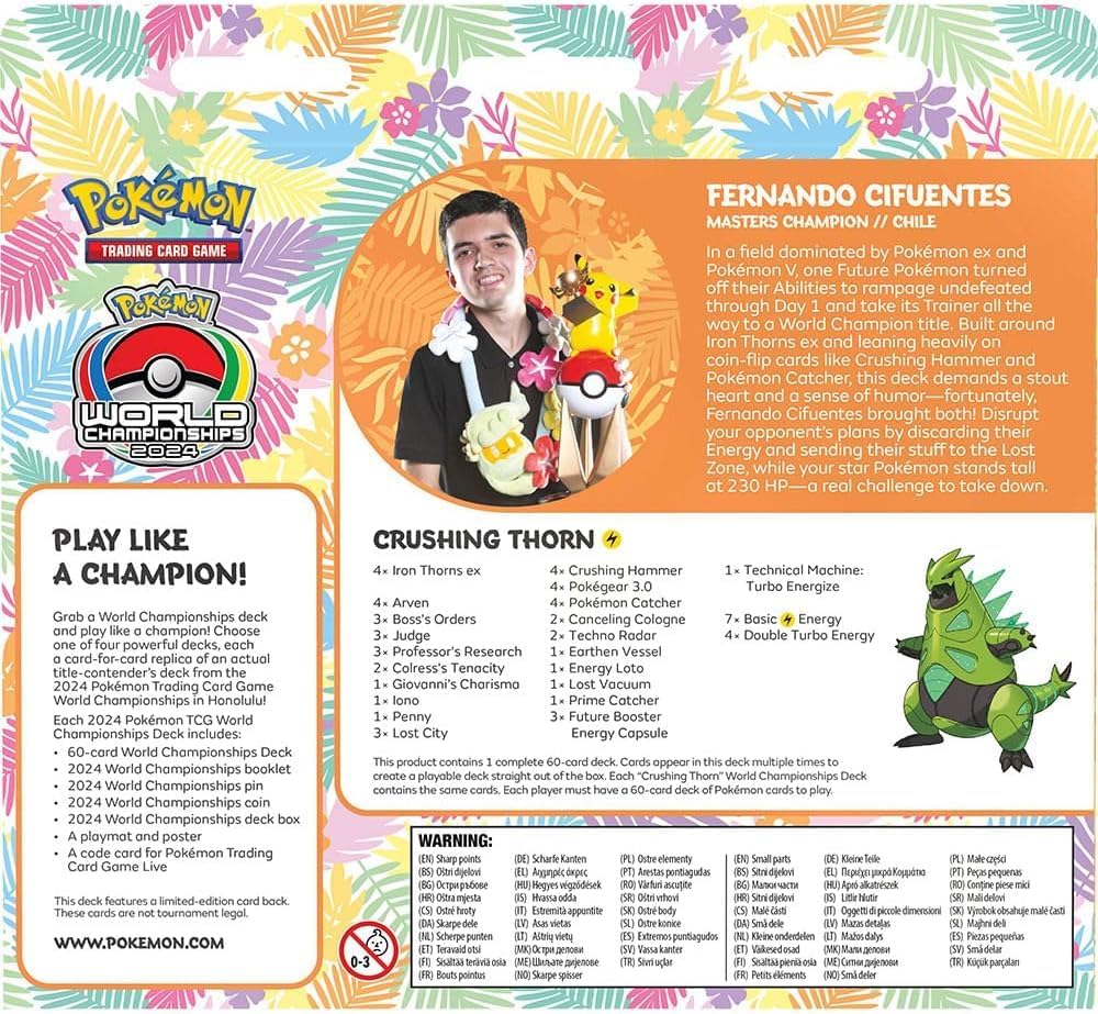 Pokémon 2024 TCG World Championships Deck