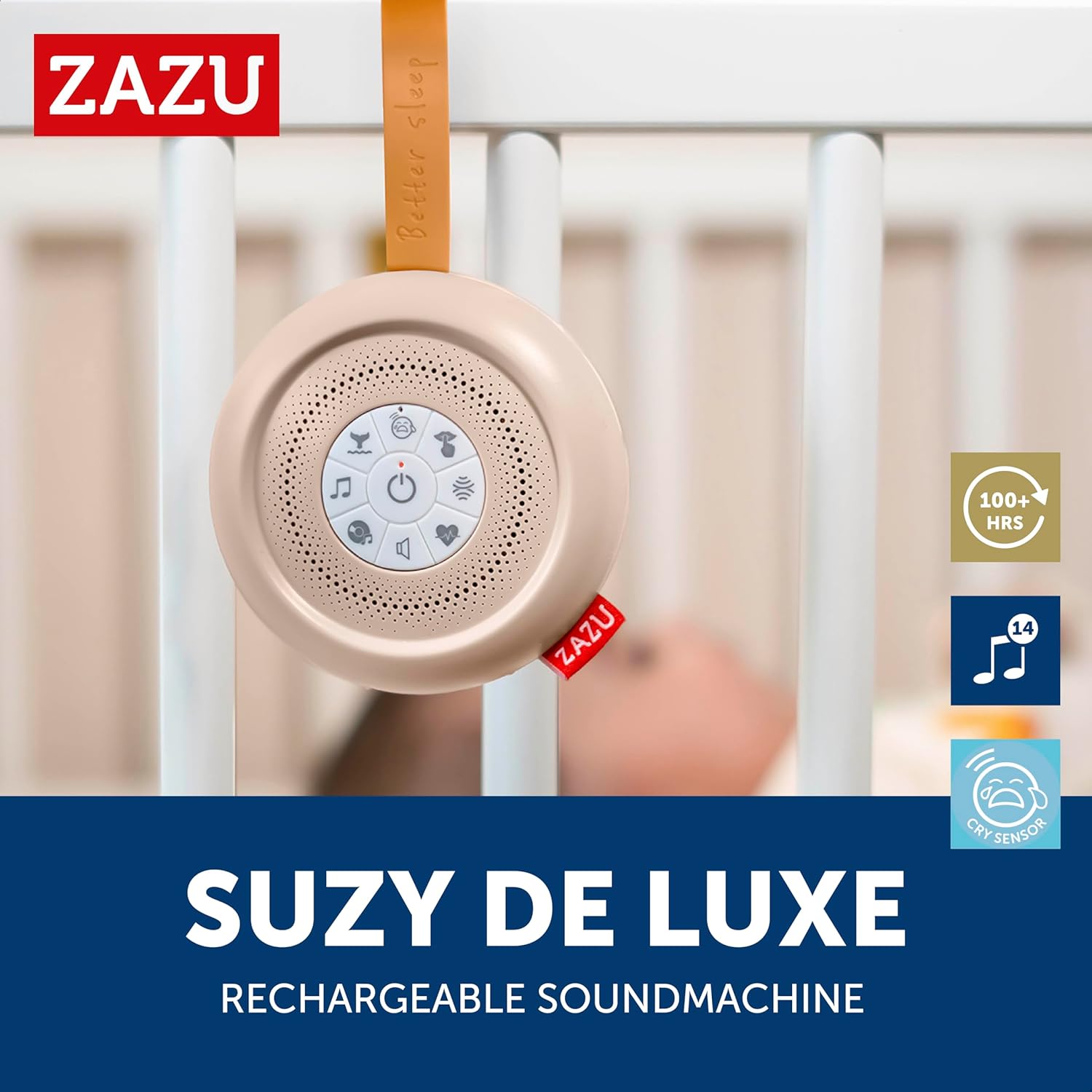 Zazu - SUZY DELUXE Rechargeable Baby Soother