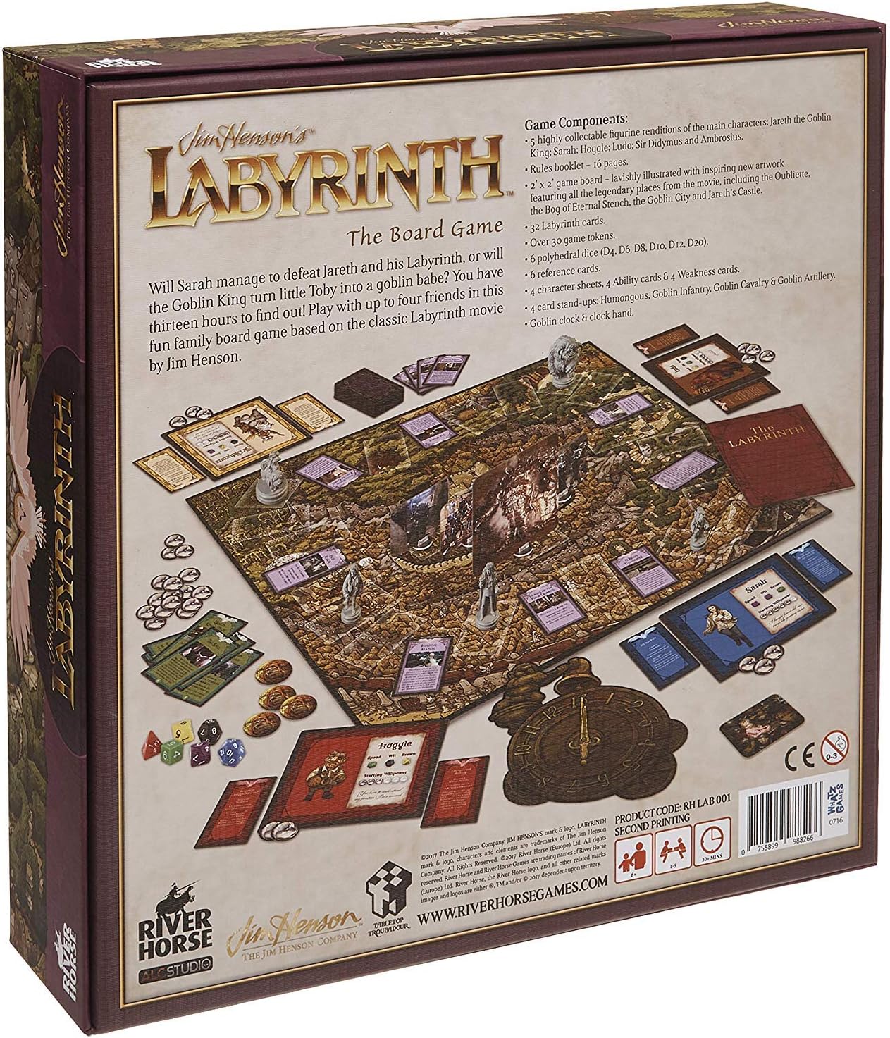 Labyrinth The Movie Board Game