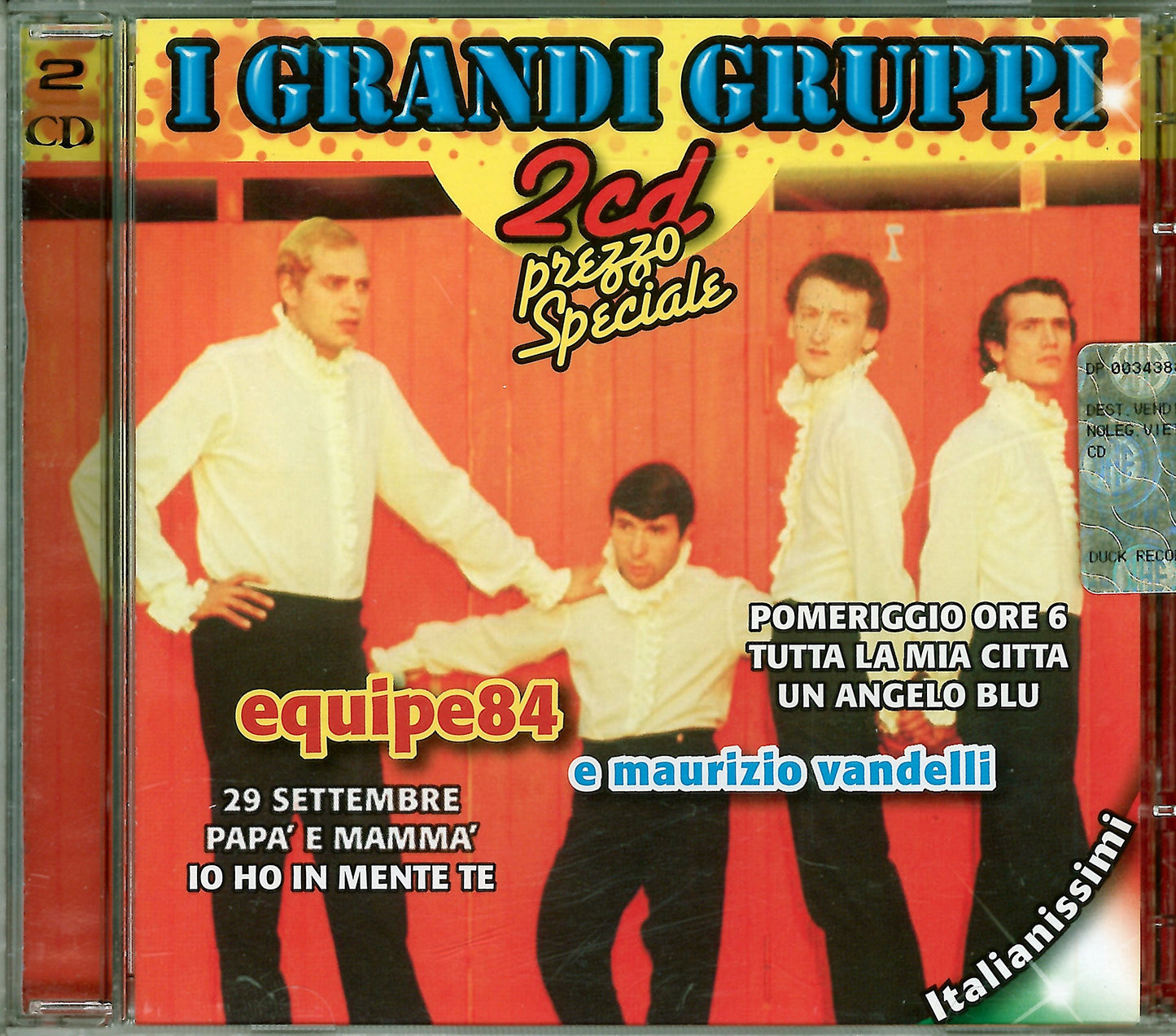 CD i grandi gruppi Serie italianissimi "Equipe 84 e Maurizio Mandelli" 2CD