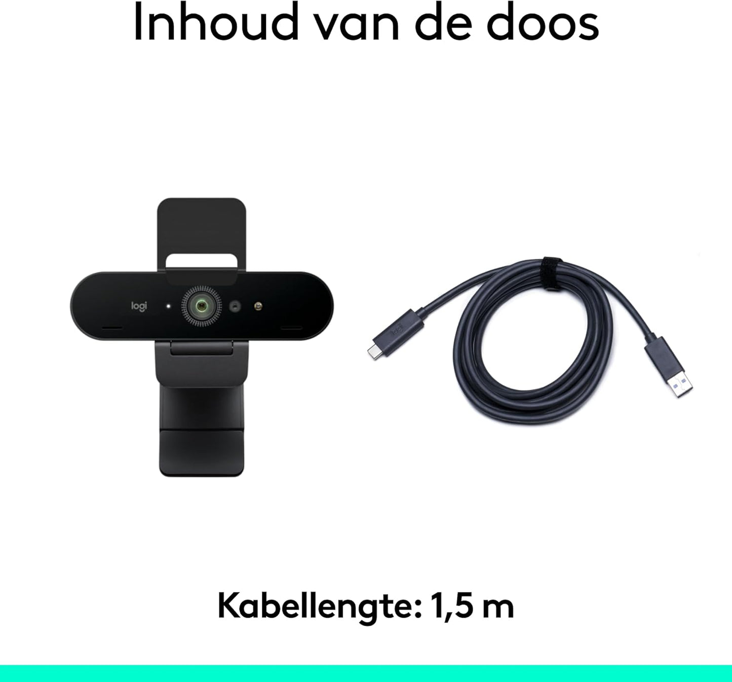 Logitech Brio 4K Webcam, Video Calling, Noise-Cancelling mic, HD Auto Light Correction, Wide Field of View, Works with Microsoft Teams, Zoom, Google Voice, Google Meet, PC/Mac/Laptop/Macbook/Tablet