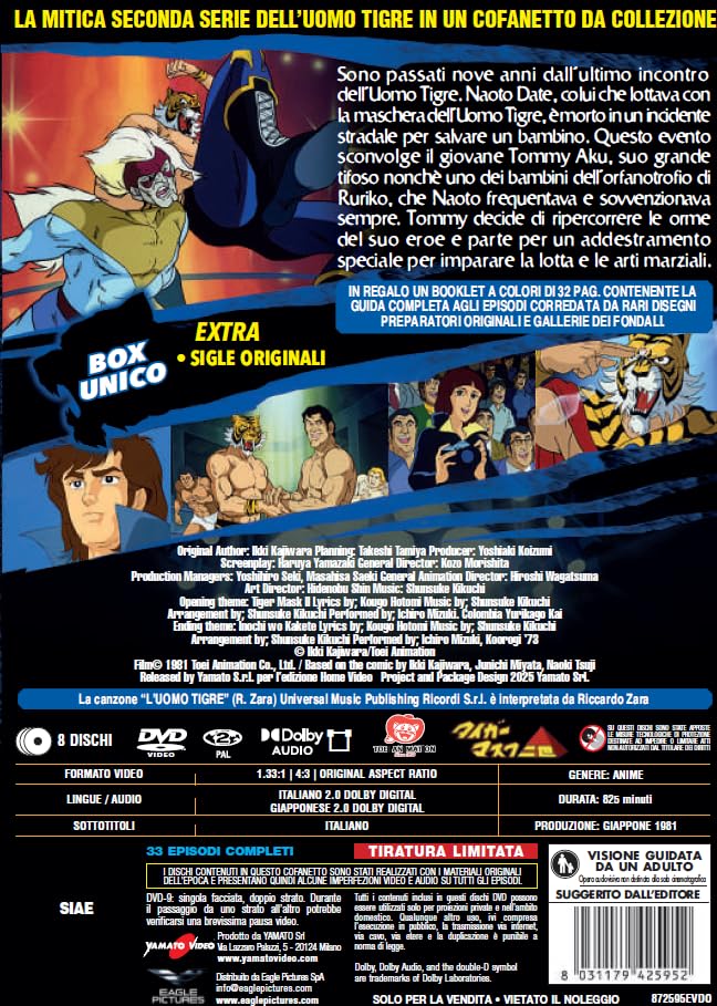 L'Uomo Tigre II - (8 Dvd
