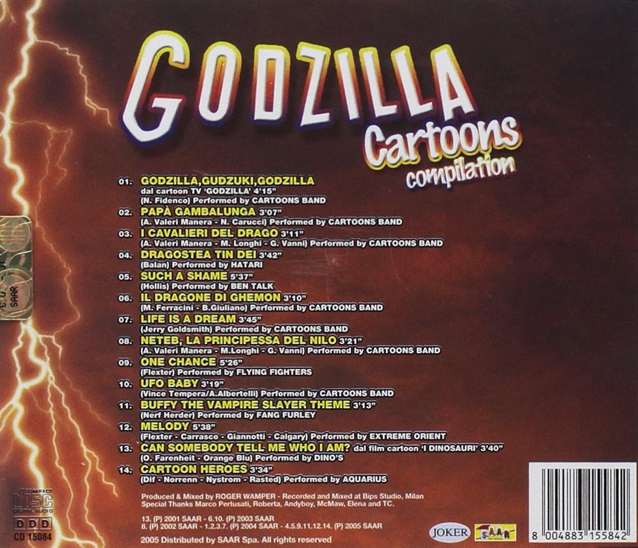 godzilla cartoons comp.