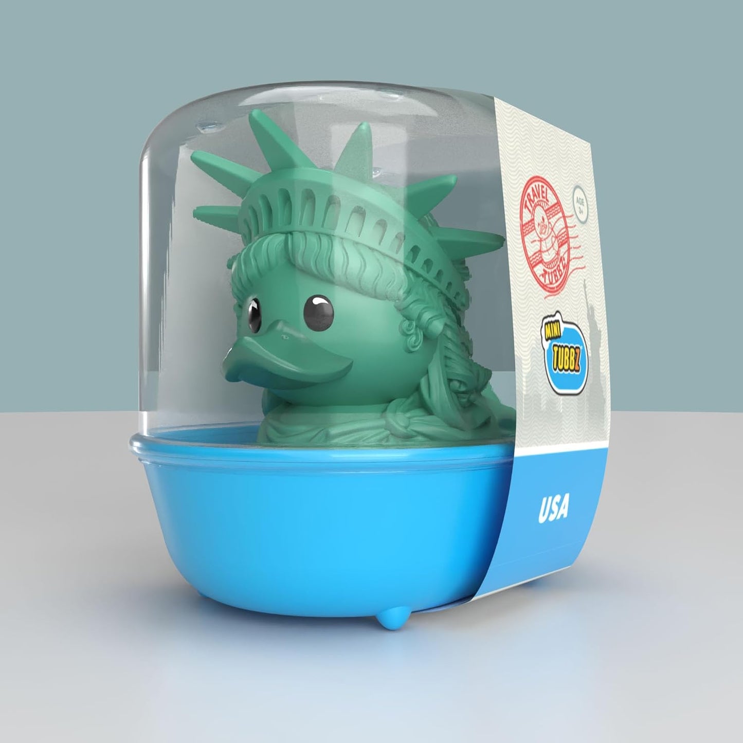 TUBBZ Mini: Amerika - Freiheitsstatue als Cosplay-Gummiente Vinyl-Figur