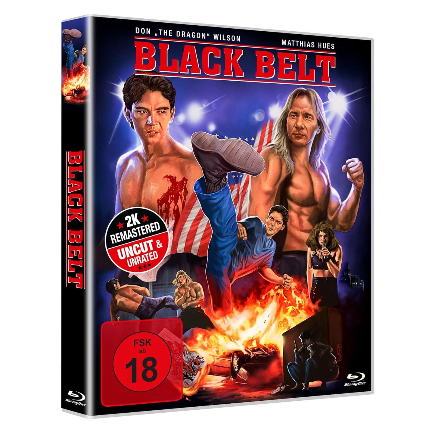 DON "THE DRAGON" WILSON - Black Belt - Unrated - Cover B