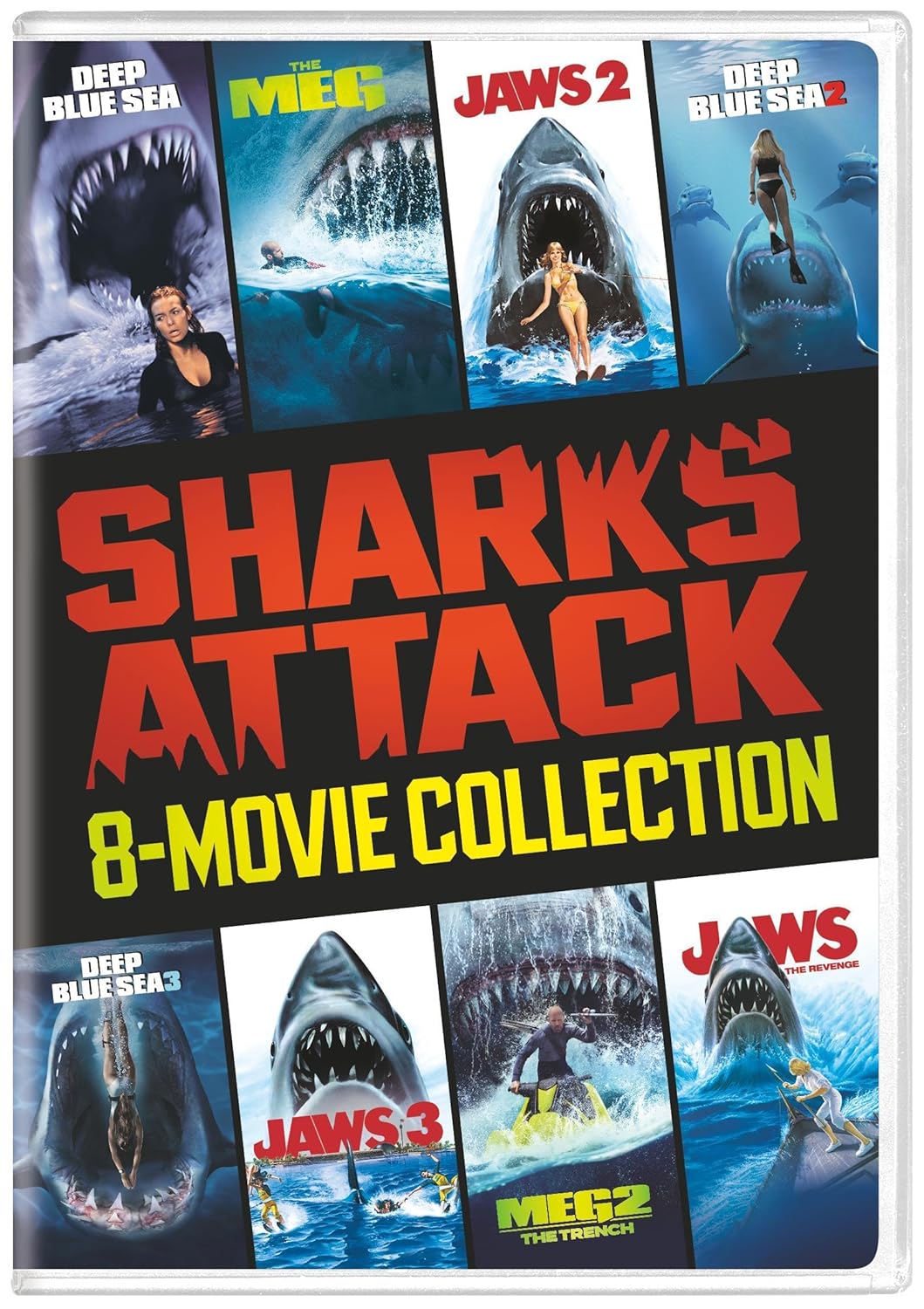 Sharks Attack 8-Film Collection (DVD