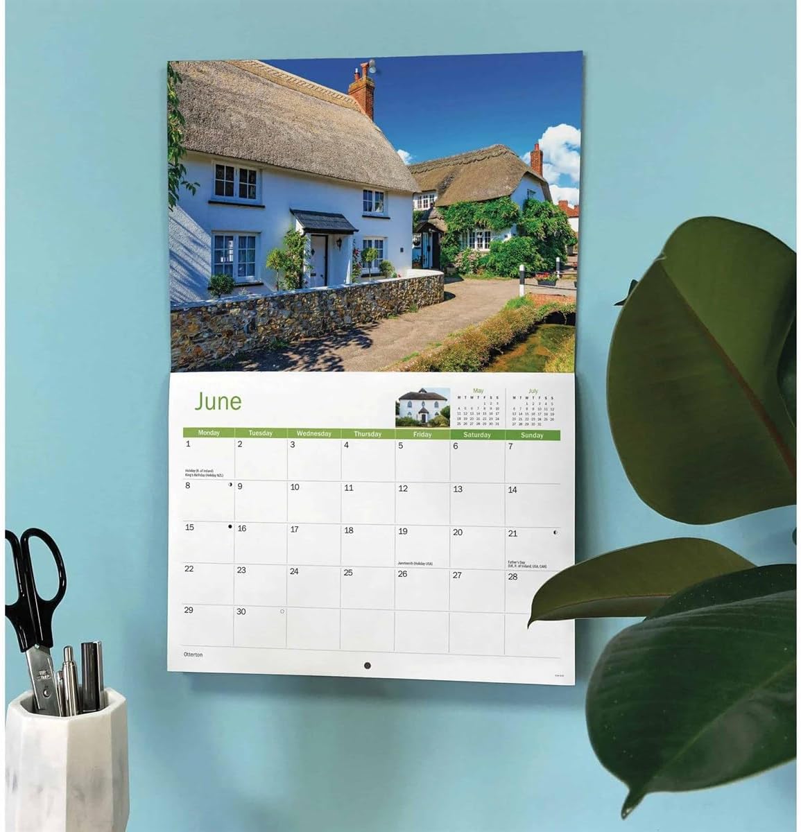 Carousel Worldwide, East Devon 2026 A4 Wall Calendar