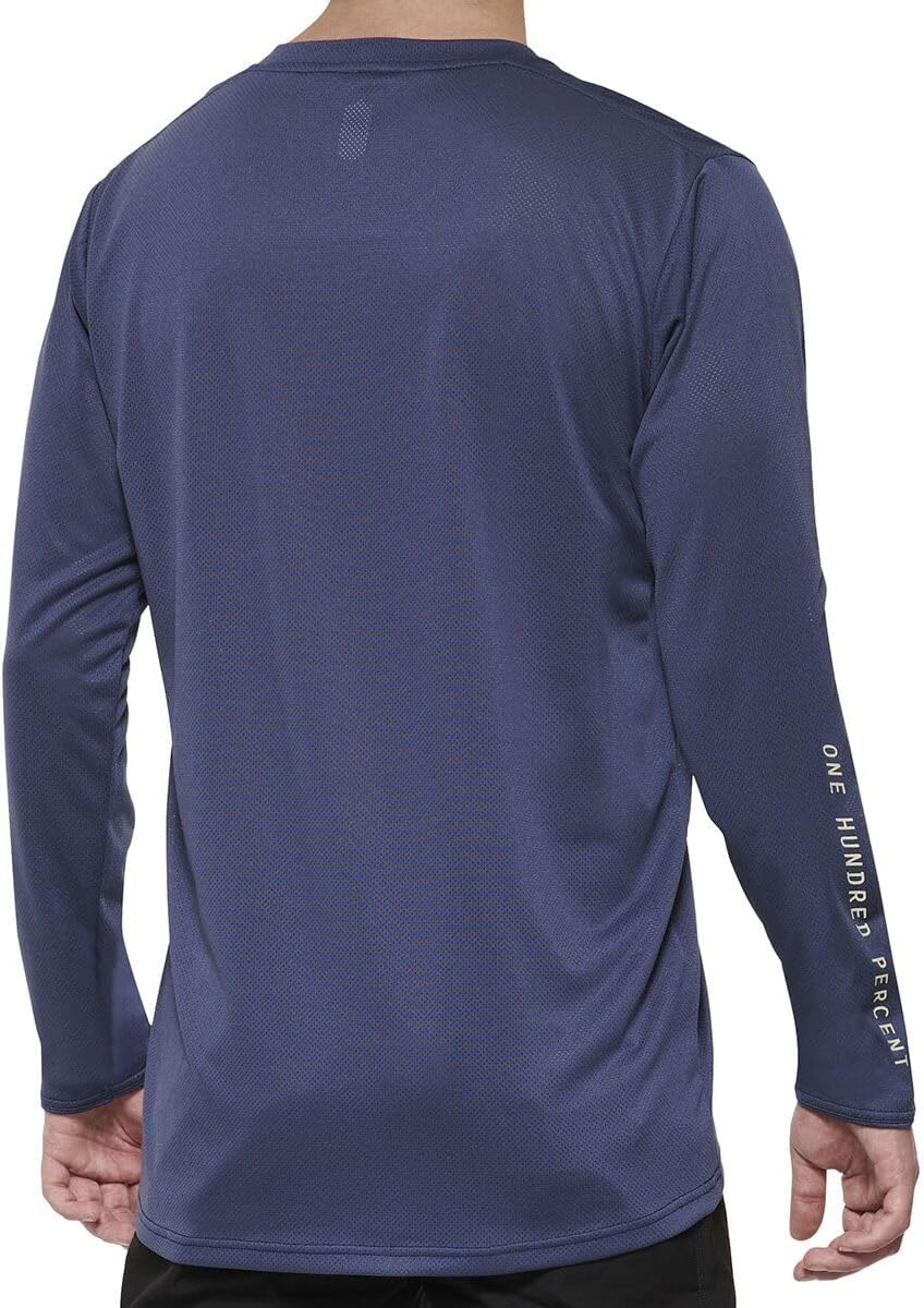 100% Ridecamp Long Sleeve Jersey Indigo S