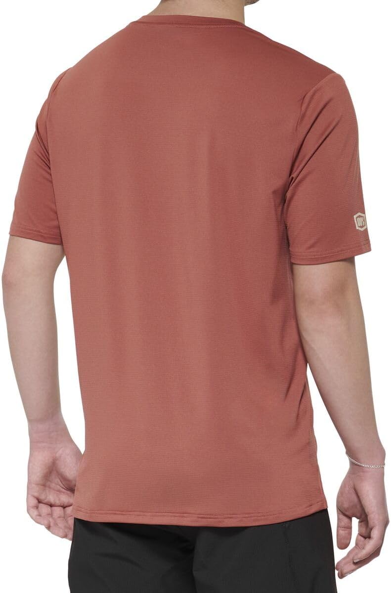 100% Airmatic Short Sleeve Jersey Cardinal M