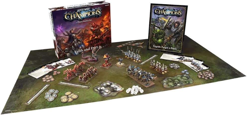 mantic Games, Kings of War Champions: Faith & Fury 2-Player Set