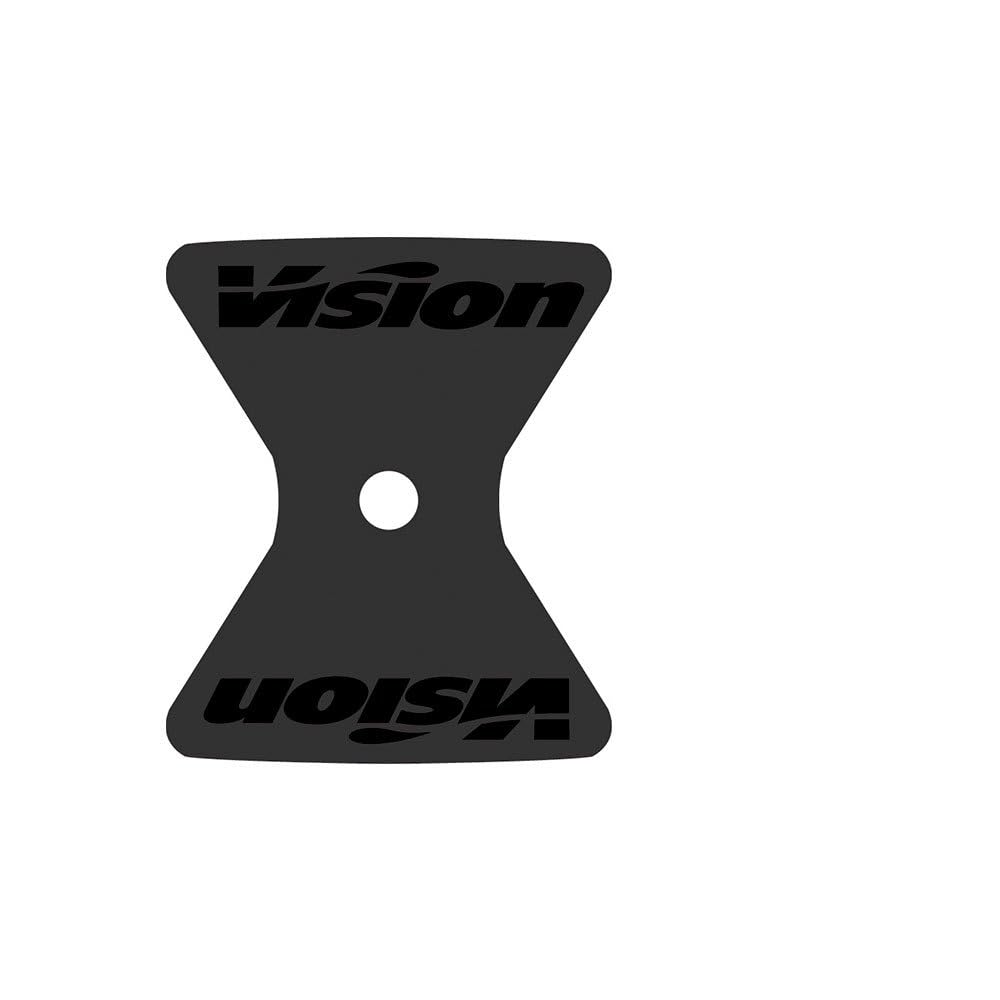 Vision Valve Stop Aufkleber, grau/schwarz, Fahrradzubehör, Sport, Mehrfarbig (Mehrfarbig), Einheitsgröße