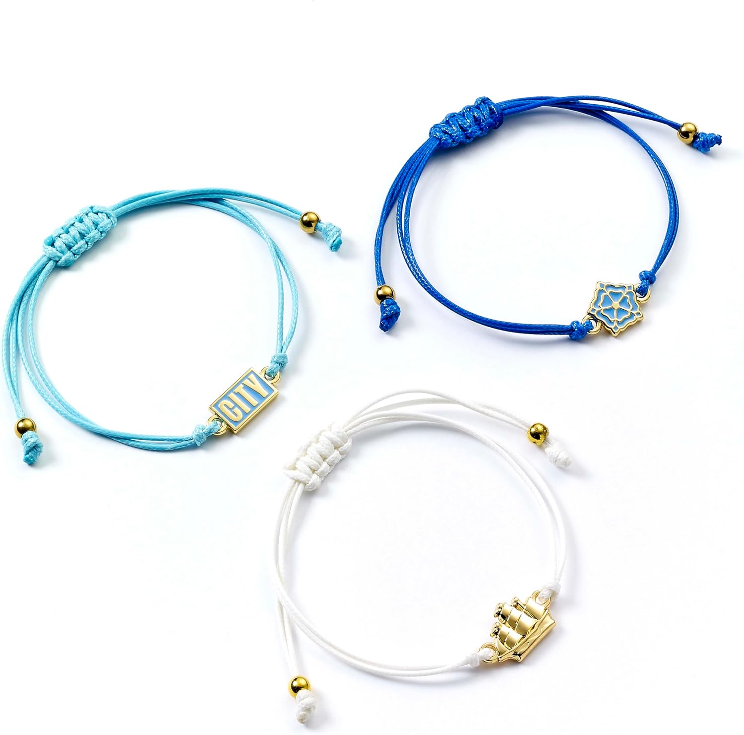 Manchester City Football Club Friendship Bracelet Set