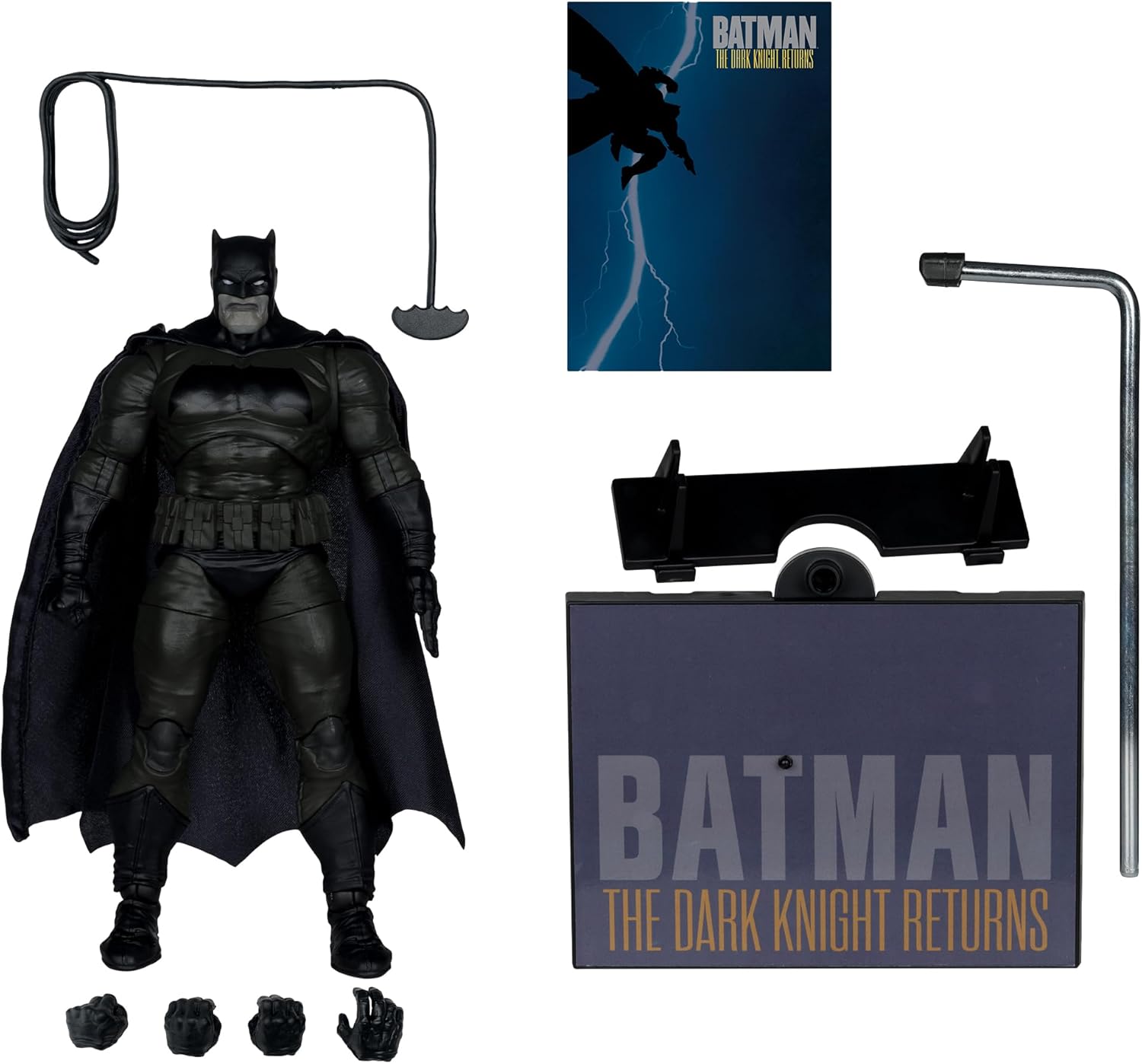 McFarlane DC Multiverse Cover Recreations Actionfigur Batman (Batman: The Dark Knight Returns #1) (Gold Label) 18 cm
