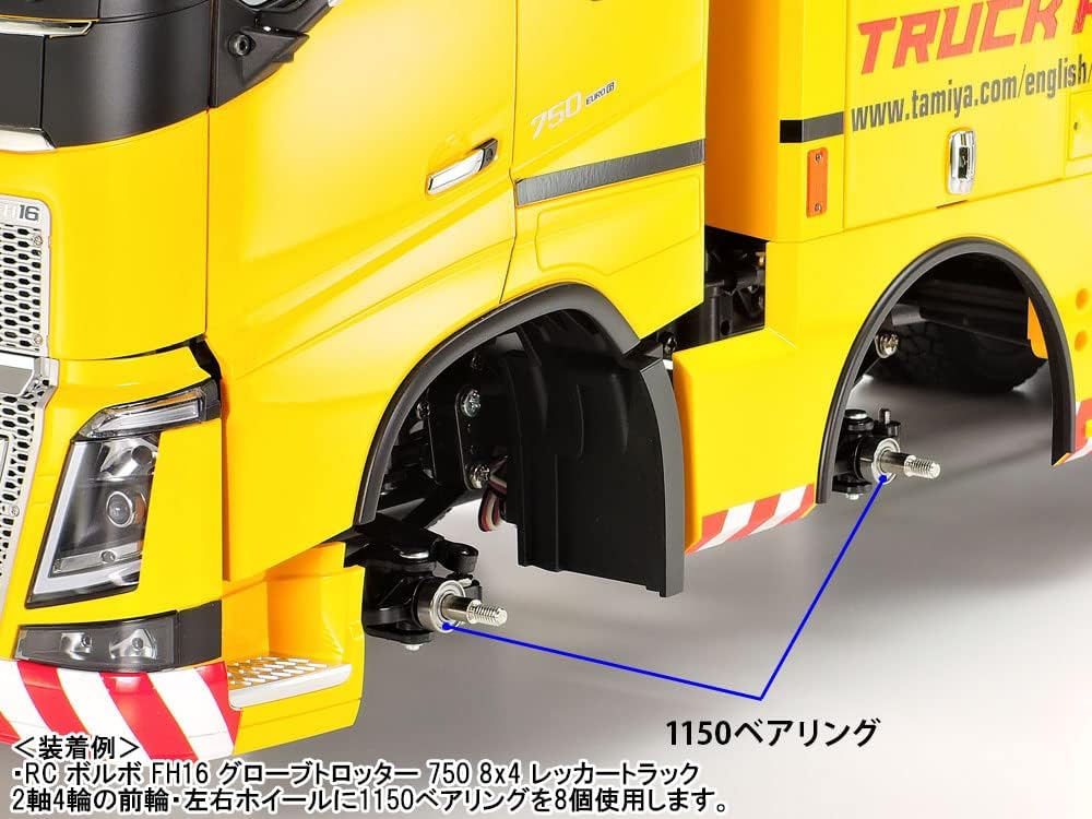 TAMIYA 56561 1:14 Ball Bearing Set Truck 8x4 (36) - Ball Bearing Set Trucks. Truck Model Making