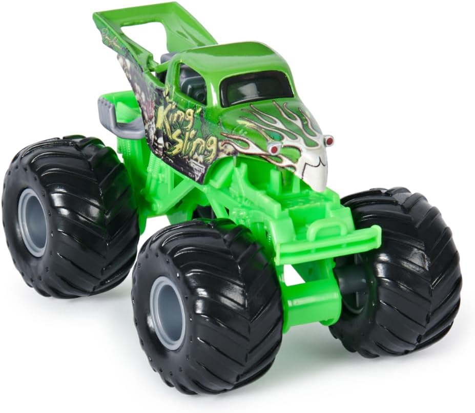Monster Jam 2024 Series 30 Set van 2 spuitgietmonstertruck 1:64 Bog Hog vs King Sling