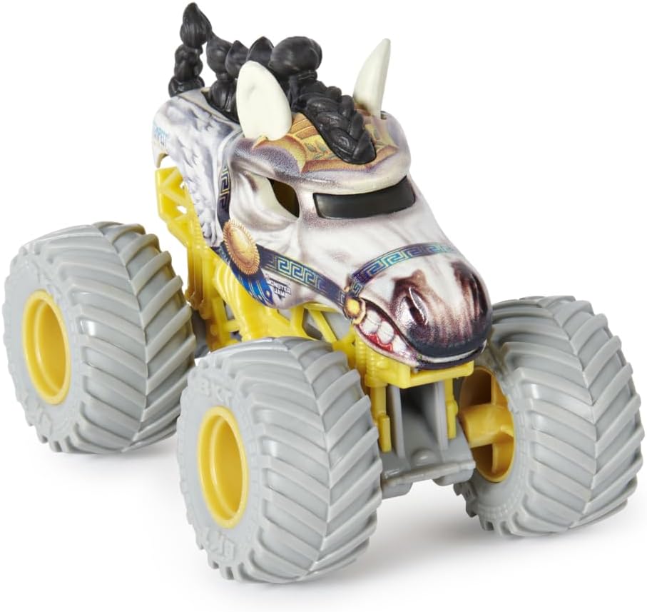 Monster Jam 2024 Serie 30 1:64 Diecast Monster Truck 2-Pack, Dragon vs Tempest Steed