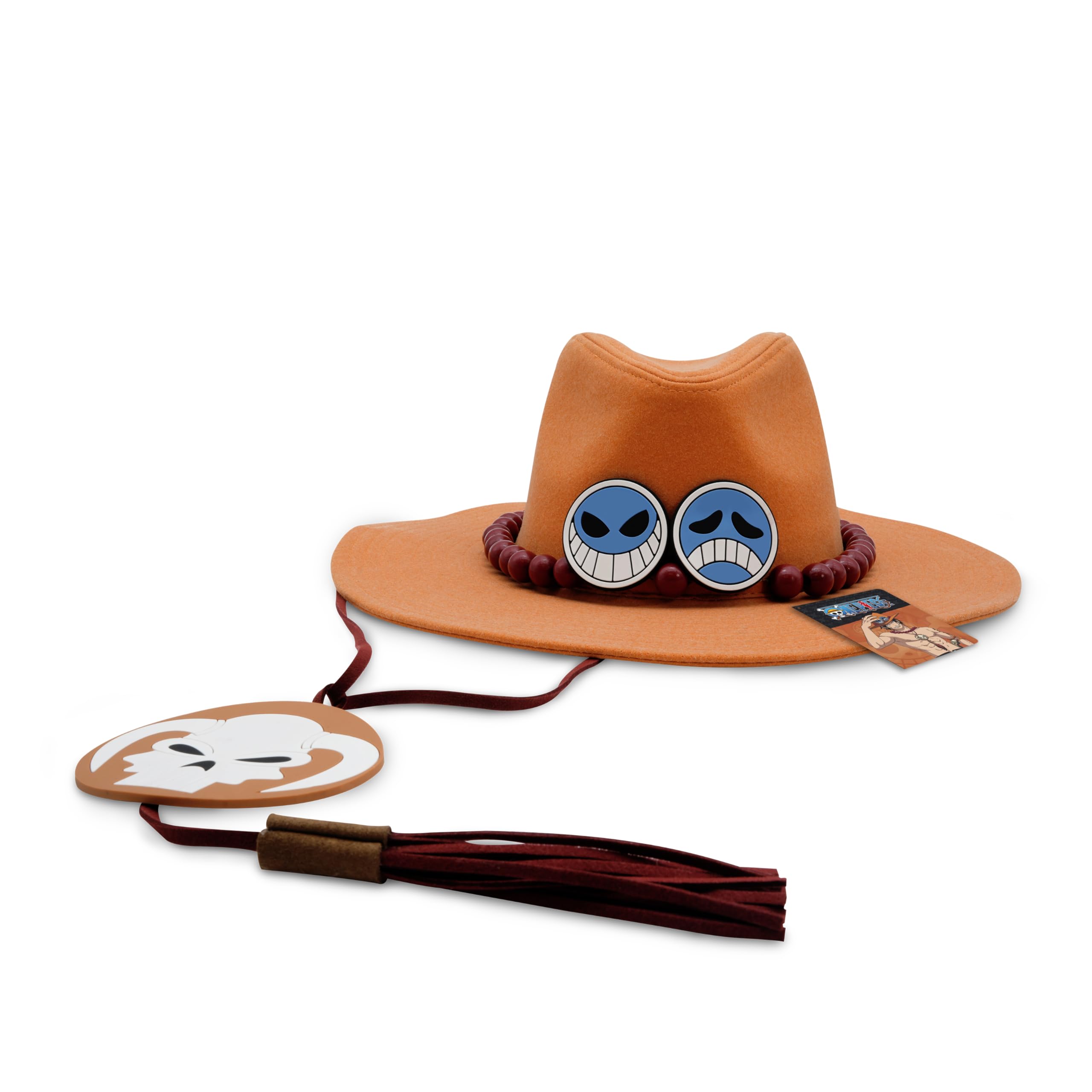 ABYSTYLE - One Piece Portgas D. Ace Replica Hat, Brown, L