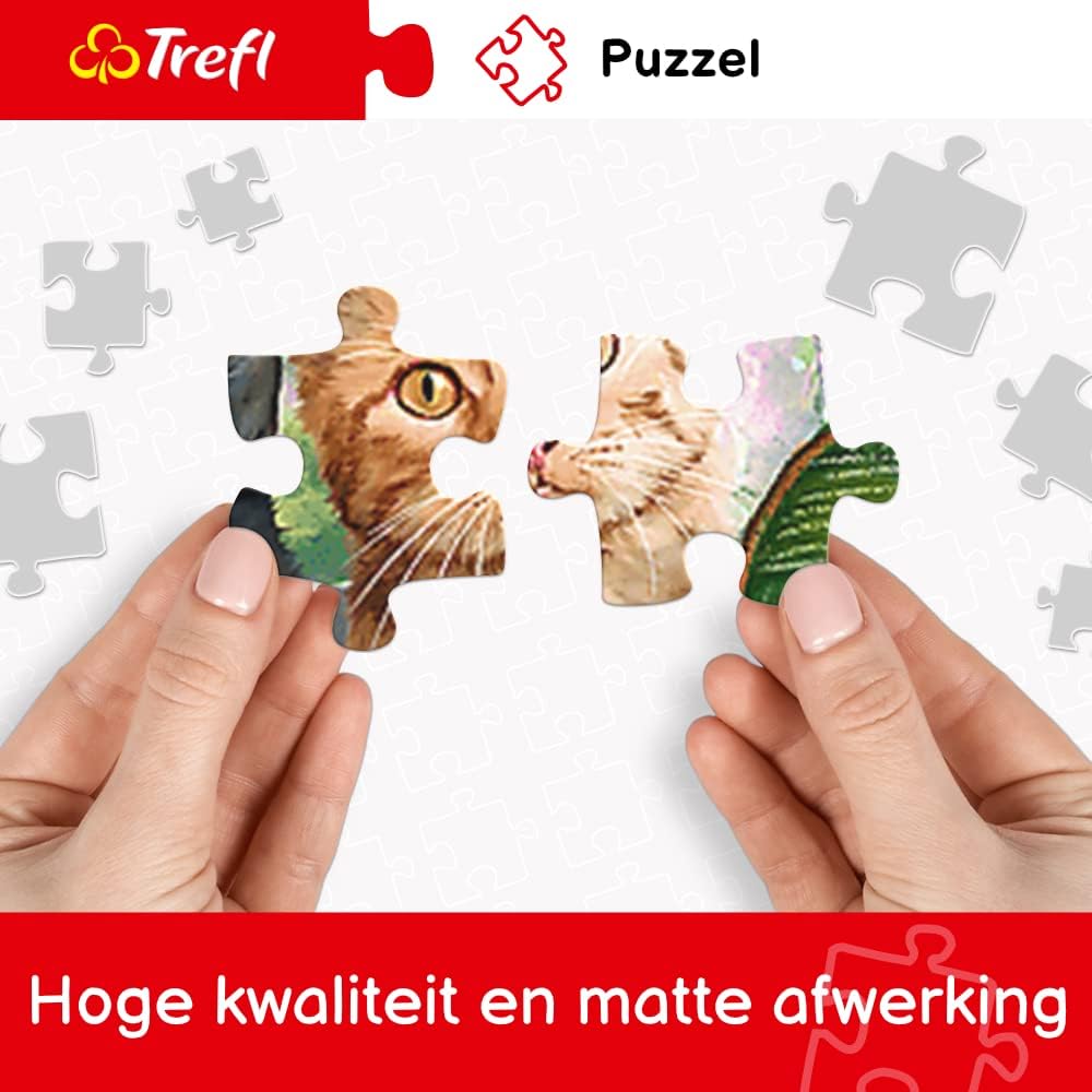 Trefl - Smiley World, Waar is Smiley? - Puzzel 500 stukjes - Glimlach, Blije Gezichten, Emotes, Moderne DIY-puzzel, Plezier, Klassieke puzzels voor volwassenen en kinderen vanaf 10 jaar