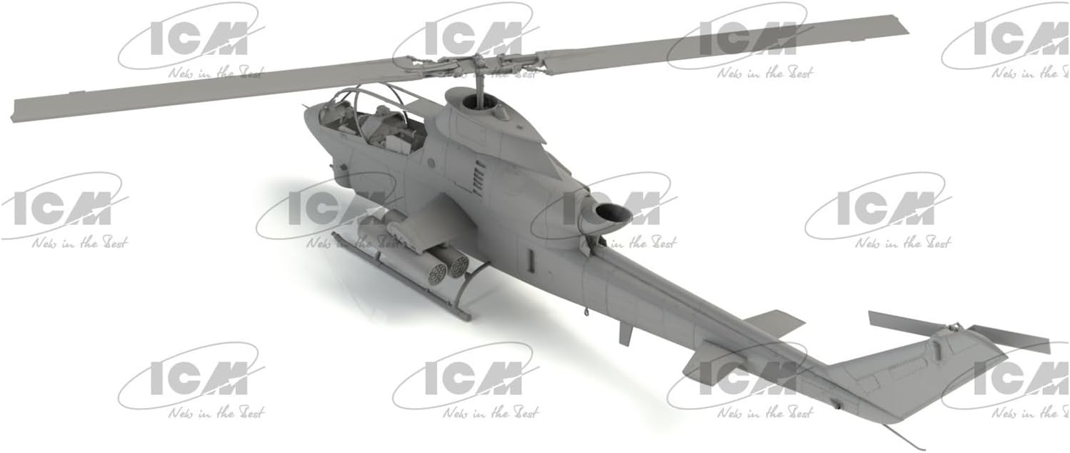 ICM 1:35 - AH-1G Cobra US Attack Helicopter (Late Prod